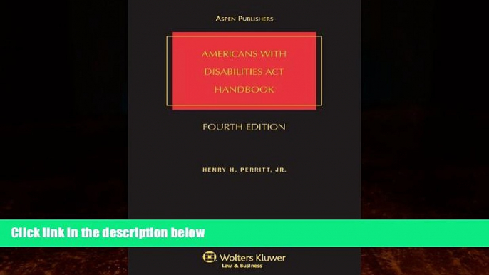 Big Deals  Americans With Disabilities Act Handbook (Americans With Disabilities Act Handbook Base