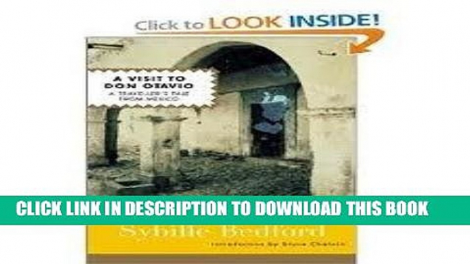 Ebook A Visit to Don Otavio Publisher: Counterpoint Free Read