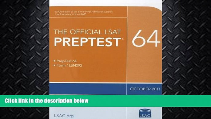 different   The Official LSAT PrepTest 64: (Oct. 2011 LSAT)