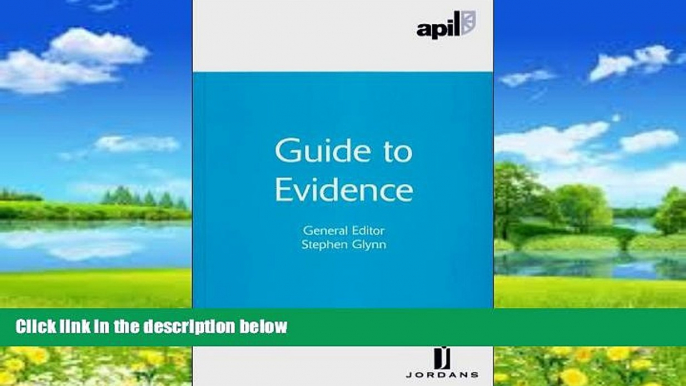 Big Deals  APIL Guide to Evidence  Best Seller Books Best Seller