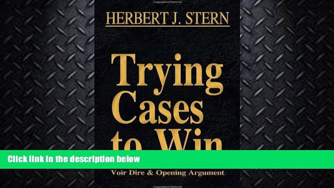 behold  Trying Cases to Win Vol. 1: Voir Dire and Opening Argument