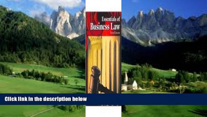 Big Deals  Essentials Of Business Law  Full Ebooks Best Seller