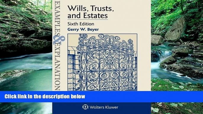 Big Deals  Examples   Explanations: Wills Trusts   Estates  Best Seller Books Best Seller