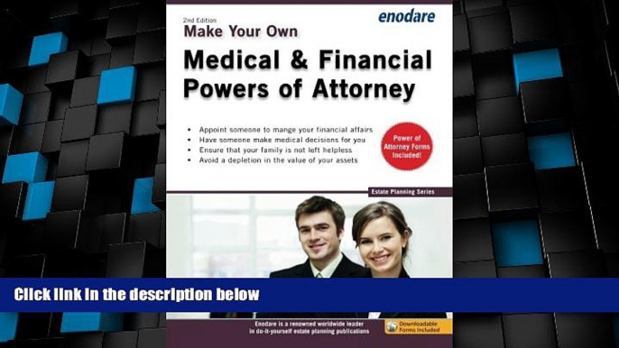 Big Deals  Make Your Own Medical   Financial Powers of Attorney  Best Seller Books Most Wanted