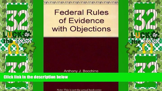 Big Deals  Federal Rules of Evidence with Objections  Best Seller Books Best Seller