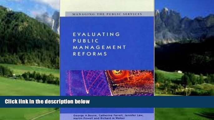 Books to Read  Evaluating Public Management Reforms: Principles and Practice  Best Seller Books