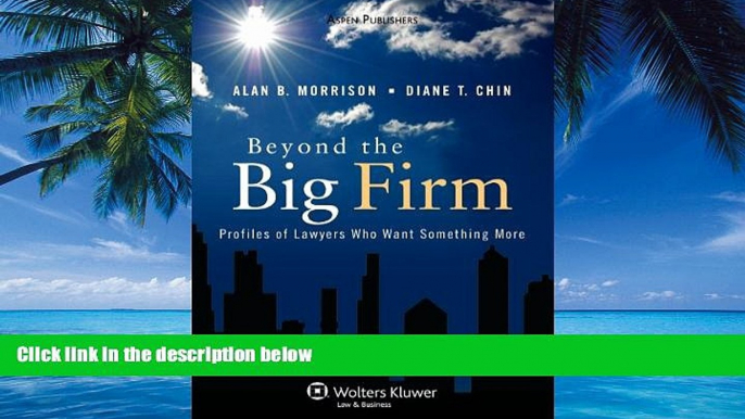 Books to Read  Beyond the Big Firm: Profiles of Lawyers Who Want Something More (Introduction to