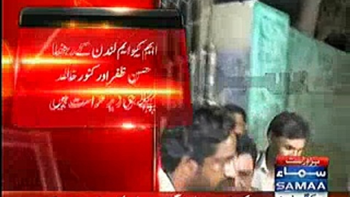 Rangers arrested MQM's Amjadullah outside Press CLub Karachi