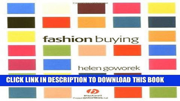 [New] Ebook Fashion Buying Free Online