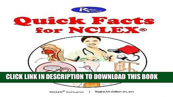 [New] Ebook The Remar Review Quick Facts for NCLEX Free Read