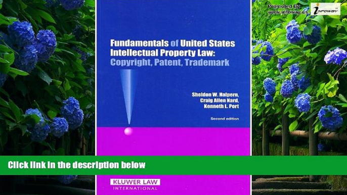 Big Deals  Fundamentals of United States Intellectual Property Law: Copyright, Patent, Trademark,