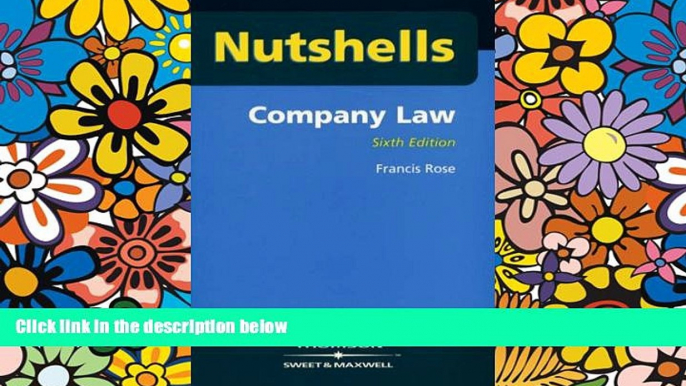 READ FULL  Company Law (Nutshells)  READ Ebook Full Ebook