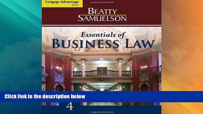 Big Deals  Cengage Advantage Books: Essentials of Business Law  Full Read Best Seller