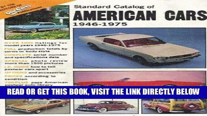 [FREE] EBOOK STANDARD CATALOG OF AMERICAN CARS 1946-1975 ONLINE COLLECTION