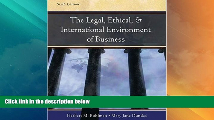 Big Deals  Legal, Ethical and International Environment of Business  Best Seller Books Most Wanted