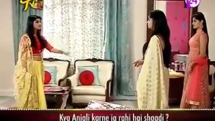 Anjali kerne ja rahi hai shaadi - Sasural Simar ka 25th October 2016 News