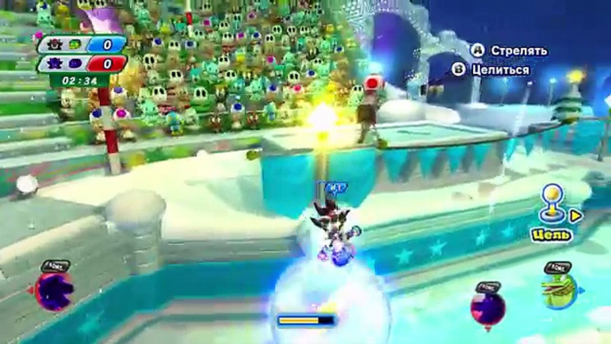 Mario & Sonic at the Sochi new Olympic Winter Games - Типо Прохождение #03 (Wii U)