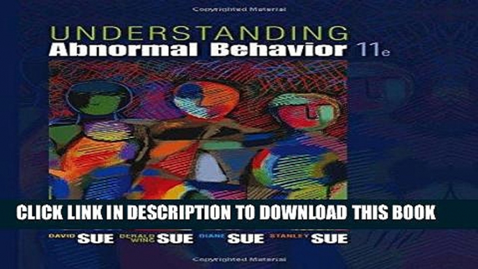 [New] Ebook Understanding Abnormal Behavior Free Online