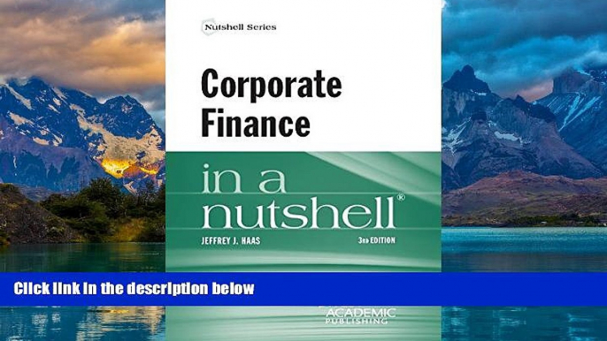 Books to Read  Corporate Finance in a Nutshell  Full Ebooks Most Wanted