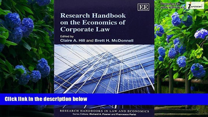 Big Deals  Research Handbook on the Economics of Corporate Law (Research Handbooks in Law and