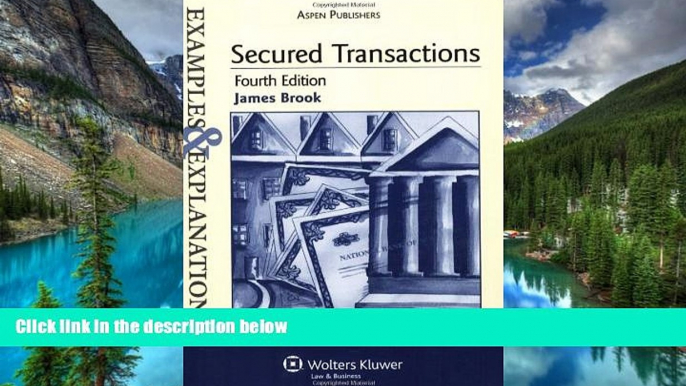 READ FULL  Secured Transactions Examples   Explanations  READ Ebook Full Ebook