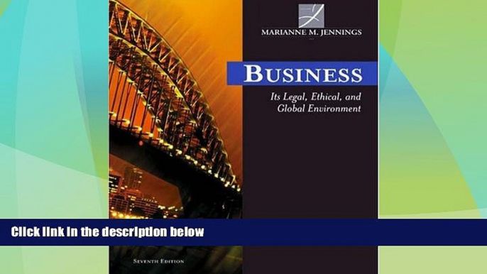 Big Deals  Business: Its Legal, Ethical, and Global Environment  Best Seller Books Best Seller