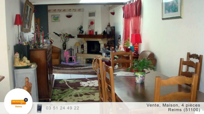 A vendre - Maison/villa - Reims (51100) - 4 pièces - 86m²