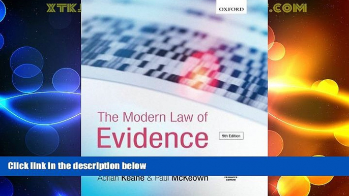 Big Deals  The Modern Law of Evidence  Full Ebooks Most Wanted