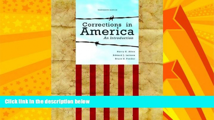 Big Deals  Corrections in America: An Introduction (13th Edition)  Best Seller Books Best Seller