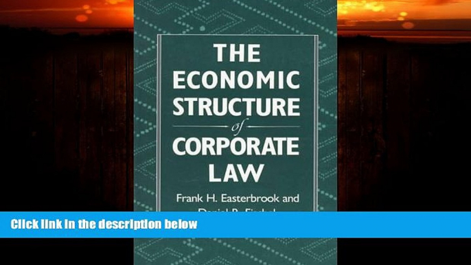 Books to Read  The Economic Structure of Corporate Law  Full Ebooks Most Wanted