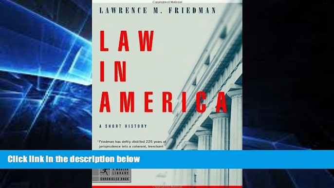 Books to Read  Law in America: A Short History (Modern Library Chronicles)  Best Seller Books Most