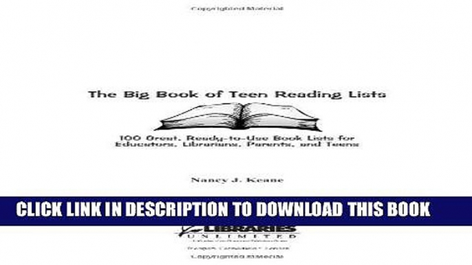 Read Now The Big Book of Teen Reading Lists: 100 Great, Ready-to-Use Book Lists for Educators,