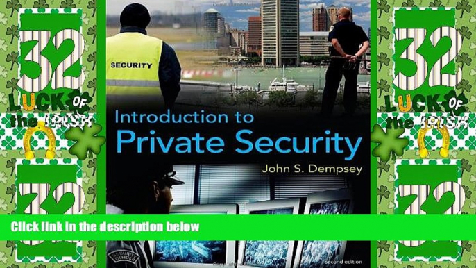 Big Deals  Introduction to Private Security  Best Seller Books Most Wanted