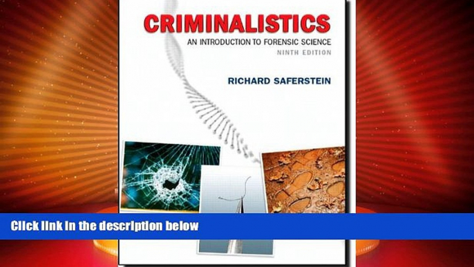 Big Deals  Criminalistics: An Introduction to Forensic Science (College Edition) (9th Edition)