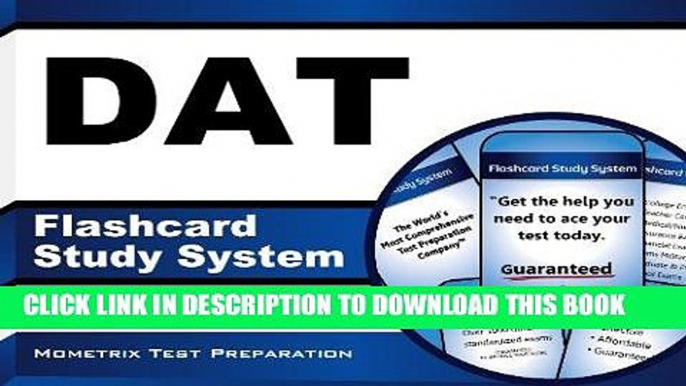 Read Now DAT Flashcard Study System: DAT Exam Practice Questions   Review for the Dental Admission