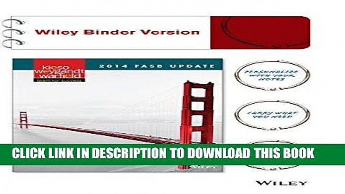 [Ebook] 2014 FASB Update Intermediate Accounting 15e Binder Ready Version + WileyPLUS Registration