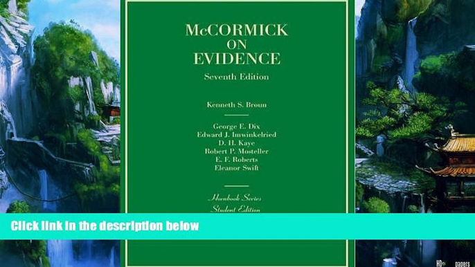 Big Deals  Evidence (Hornbook)  Best Seller Books Most Wanted