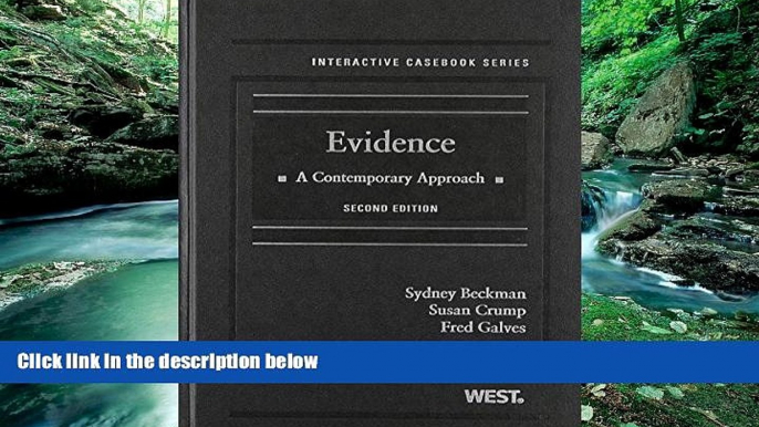 Books to Read  Evidence: A Contemporary Approach, 2nd Edition (Interactive Casebook) (Interactive