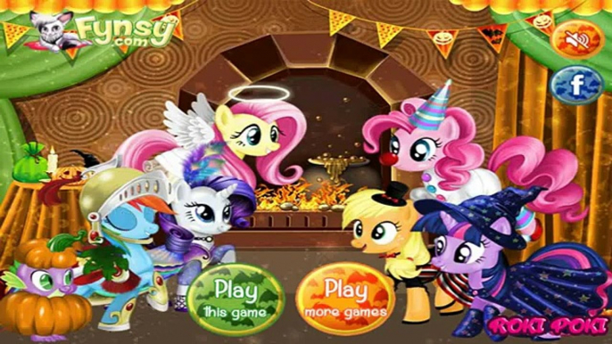 MY LITTLE PONY CELEBRAN UNA FIESTA DE HALLOWEEN! - MY LITTLE PONY HALLOWEEN PARTY!