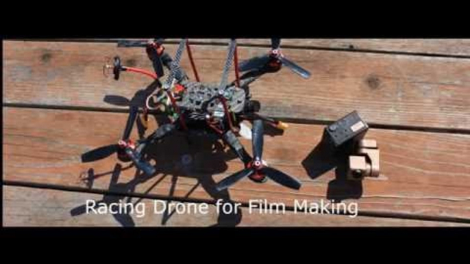 Racing Drones Elevate Aerial Photography