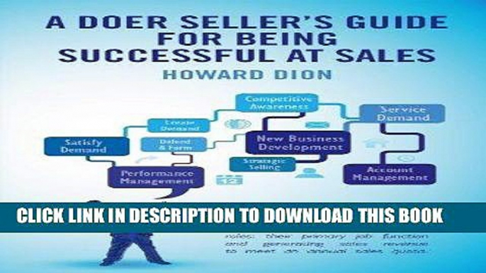 Best Seller A Doer Seller s Guide for Being Successful at Sales Free Download