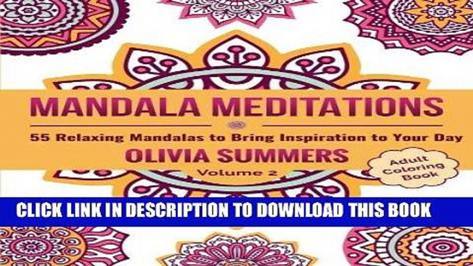 Best Seller Adult Coloring Book: 55 Relaxing Mandalas to Bring Inspiration to Your Day (Mandala