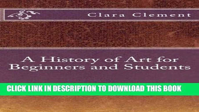 [PDF] A History of Art for Beginners and Students Popular Collection