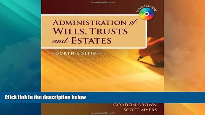 Big Deals  Administration of Wills, Trusts, and Estates  Best Seller Books Most Wanted