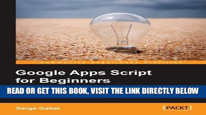 [Free Read] Google Apps Script for Beginners Free Online