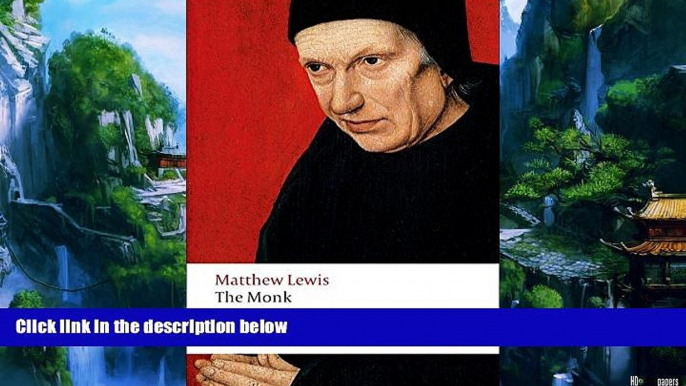 Big Deals  The Monk (Oxford World s Classics)  Best Seller Books Best Seller