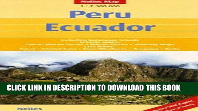 Read Now Peru - Ecuador Map by Nelles (Nelles Map) (English, Spanish, French, Italian and German