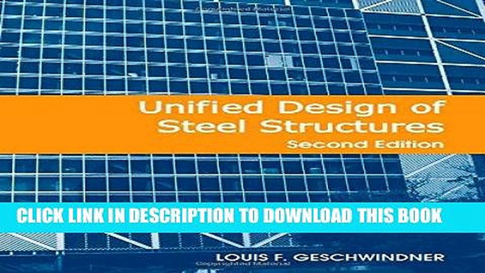 Ebook Unified Design of Steel Structures Free Read