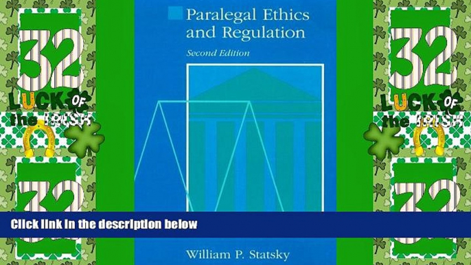 Big Deals  Paralegal Ethics and Regulation (Paralegal Series)  Best Seller Books Best Seller