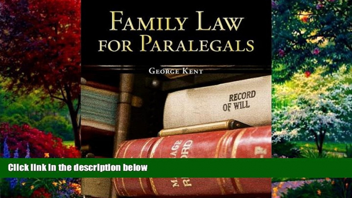 Big Deals  Family Law for Paralegals (The McGraw-Hill Paralegal List)  Full Ebooks Best Seller